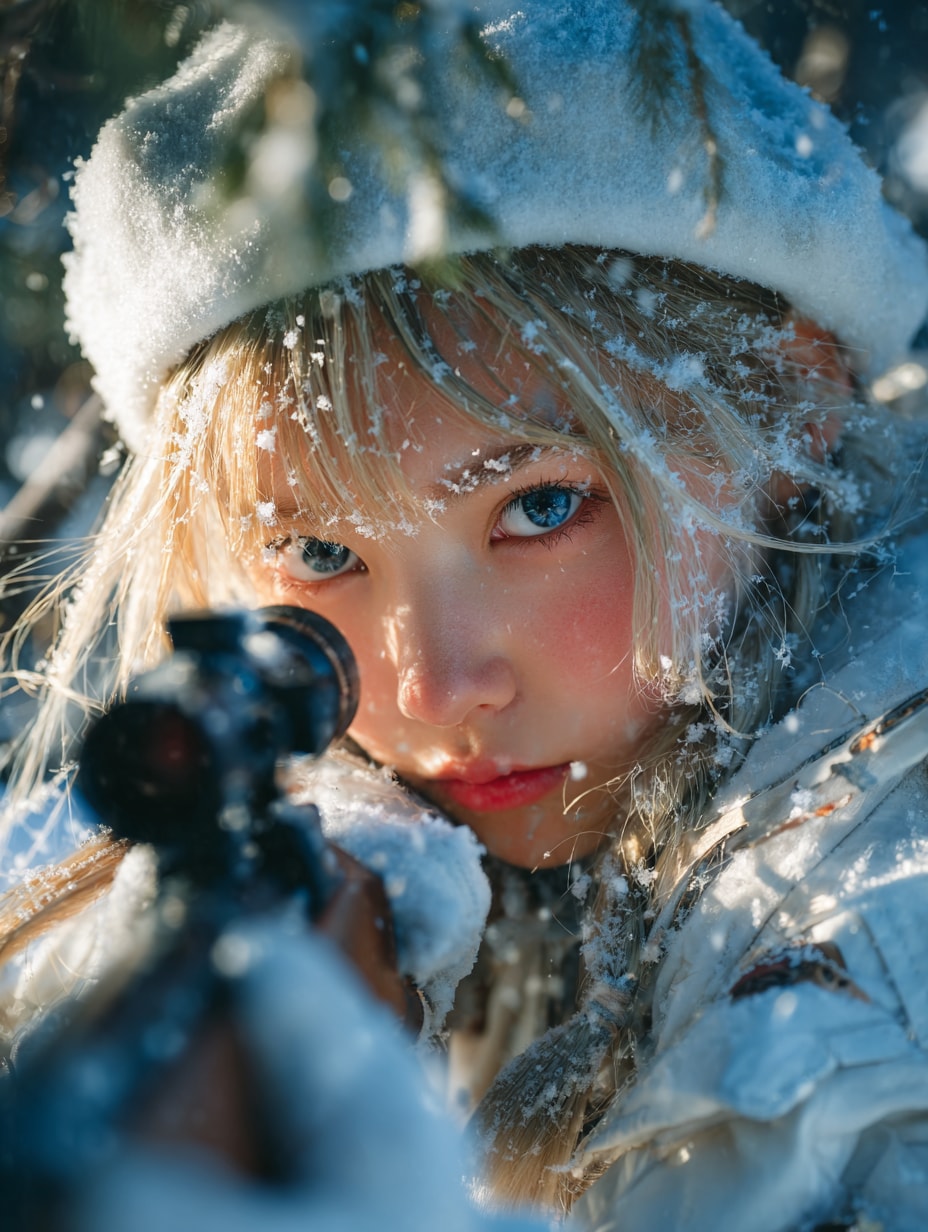 射撃部員、霜平妃 | の人気AIイラスト・グラビア