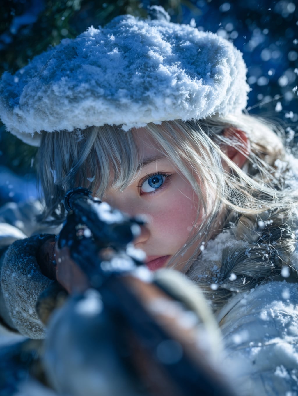 射撃部員、霜平妃