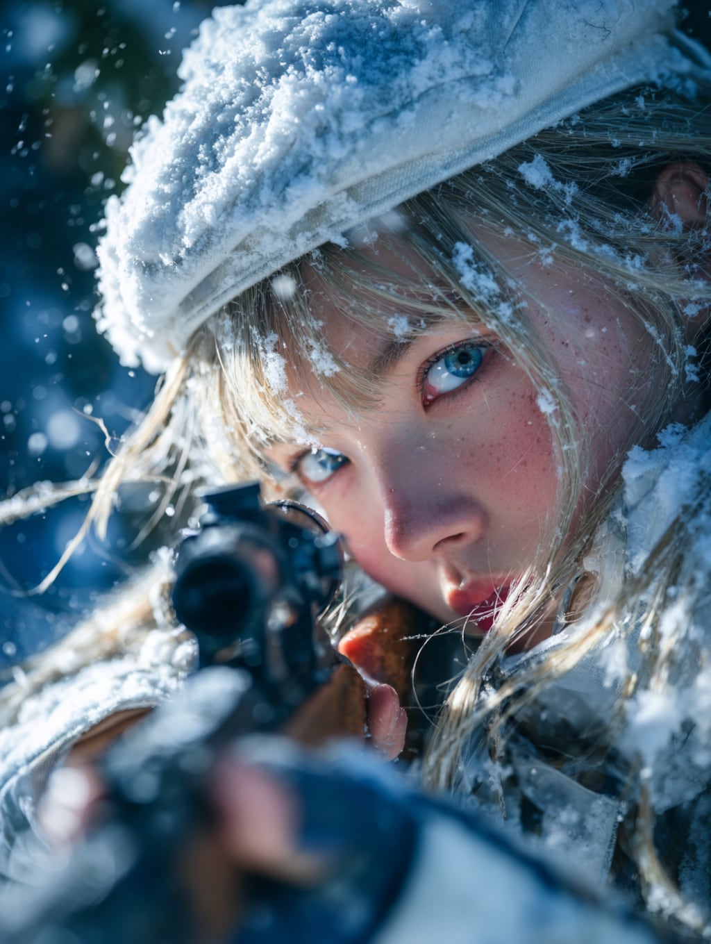 射撃部員、霜平妃