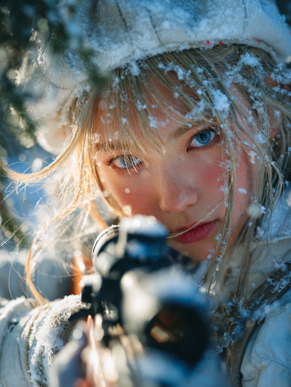 射撃部員、霜平妃