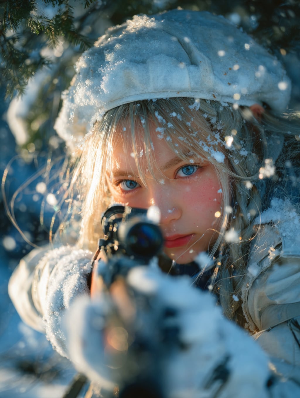 射撃部員、霜平妃