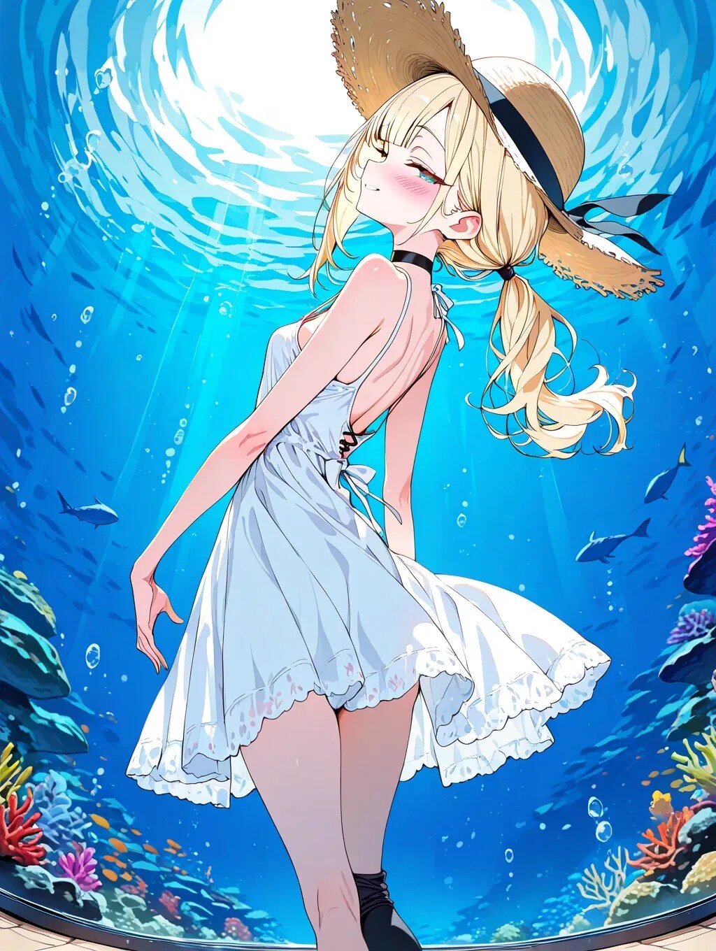 金髪ローポニーちゃんとデート