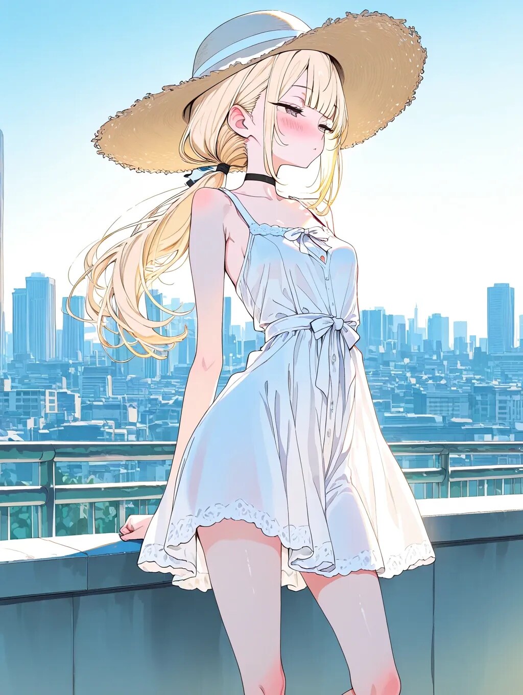 金髪ローポニーちゃんとデート
