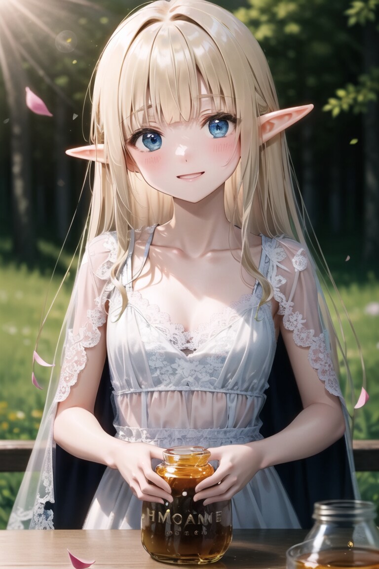 エルフの蜜と行商人