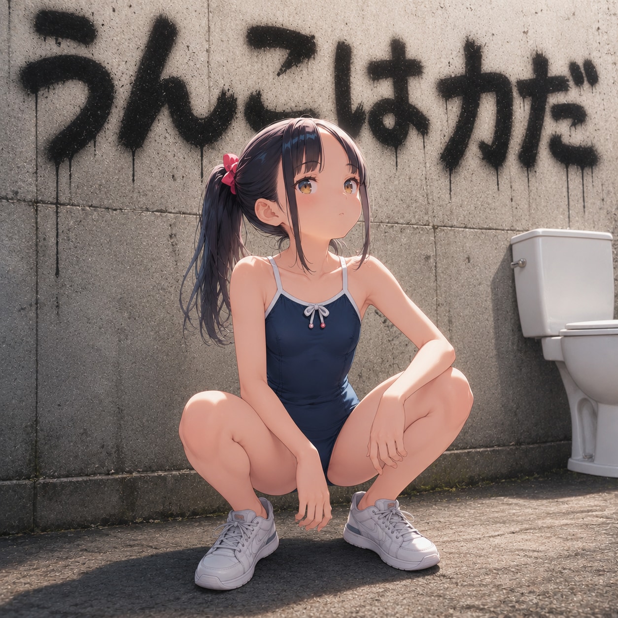 71.「う」→「うんこ座り」たろう