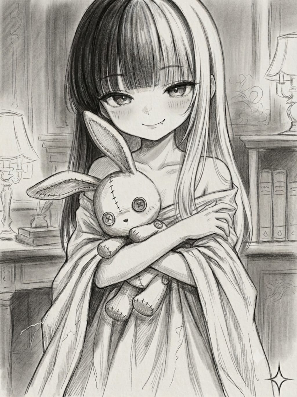 綺麗に描いてね…おにいちゃん？