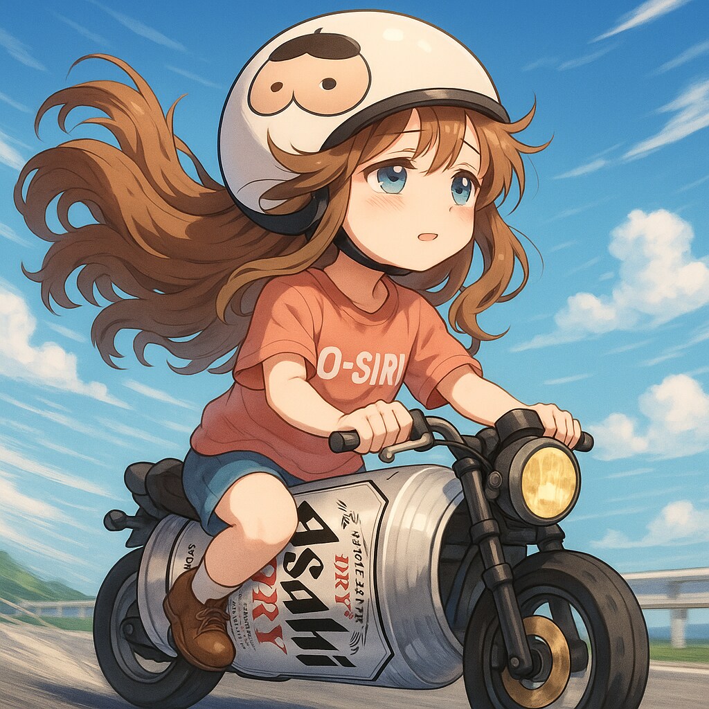 盗んだバイクで…
