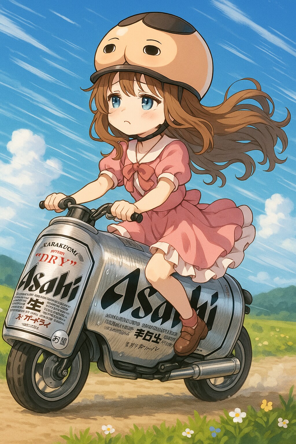 盗んだバイクで…
