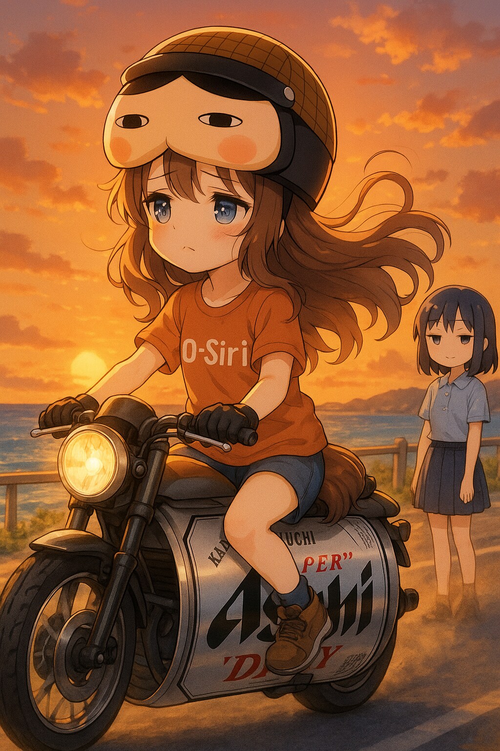 盗んだバイクで…