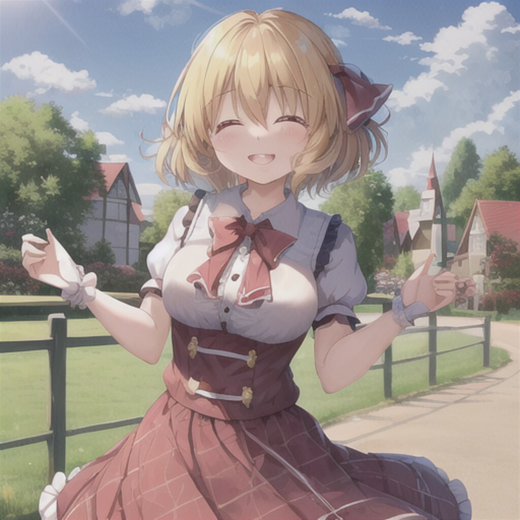 ChatGPTが考える「笑うルーミア」