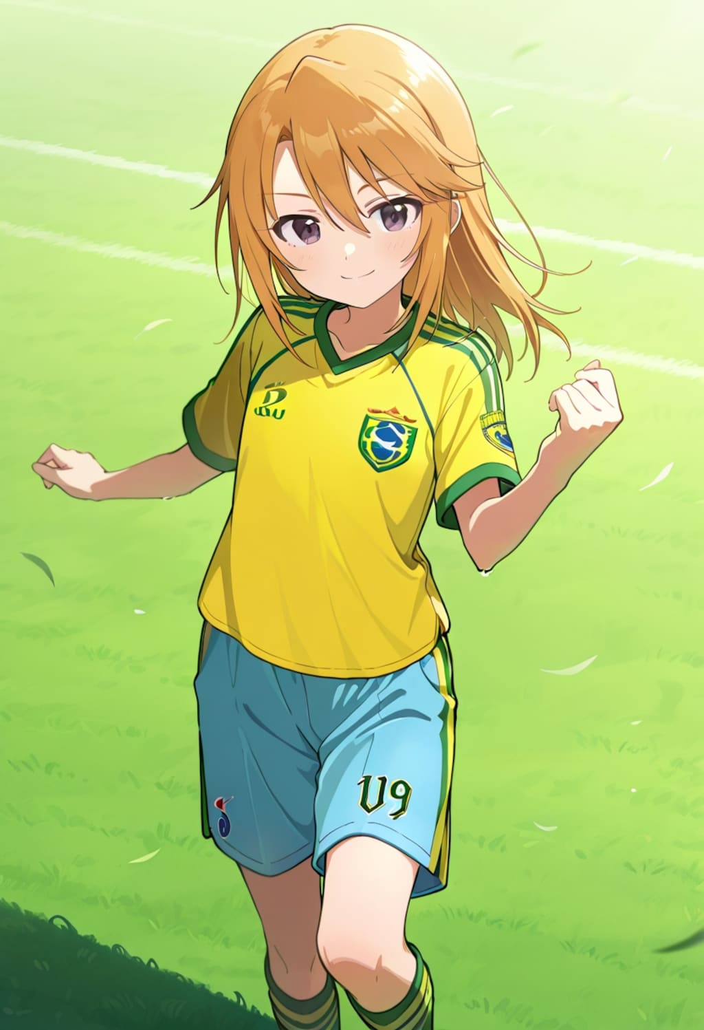 結城晴（616）ブラジルカラーユニホーム