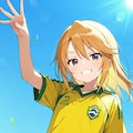 結城晴（616）ブラジルカラーユニホーム 4枚目