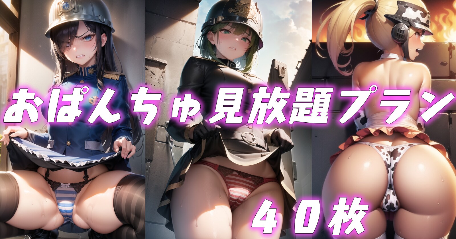 嫌な顔してパンツ見せてくる女の子～消防士編～