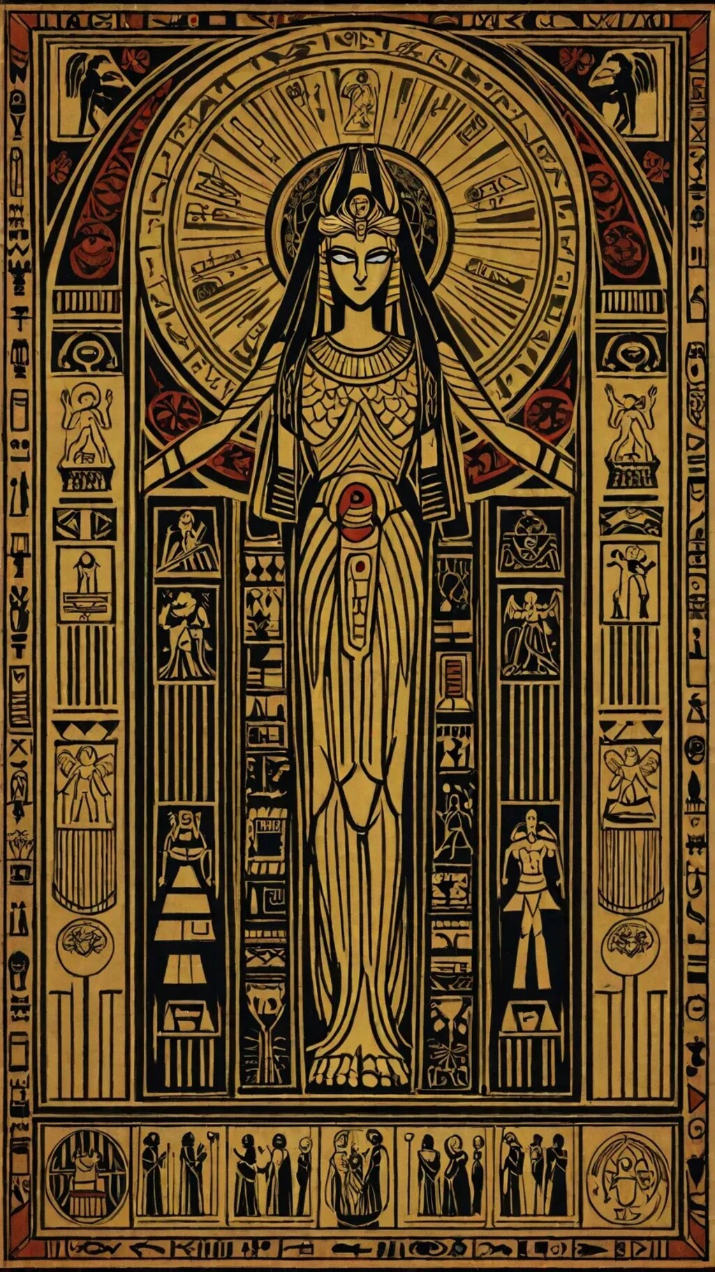 時の王は沈黙の星々に語りかける。 記憶は金の環となり、 祈りは光の粒となって、 夜空をめぐる。