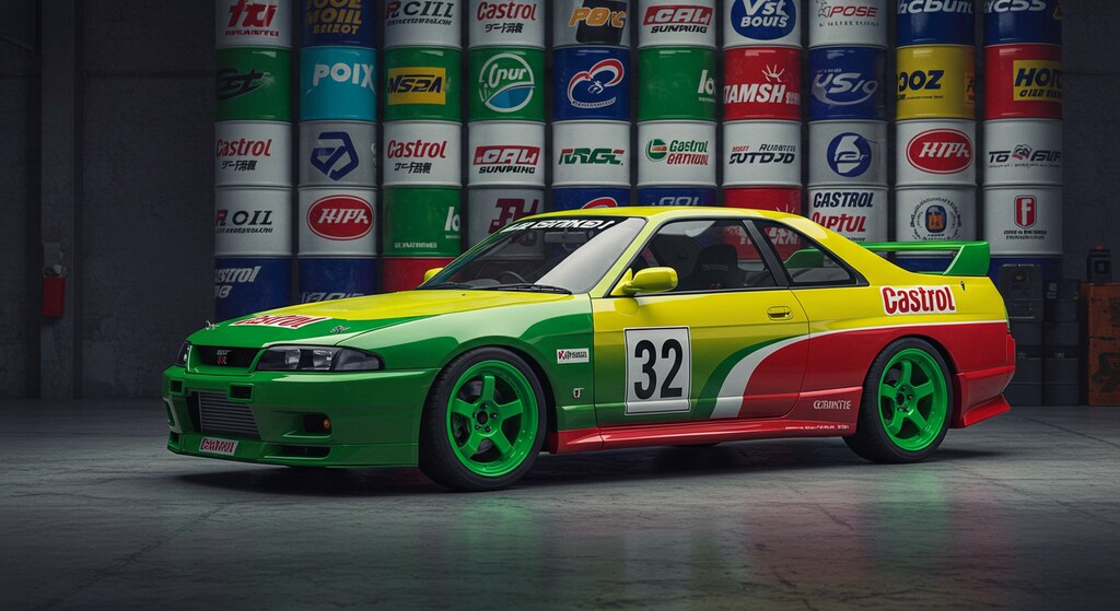 カストロールR33レーシングカー