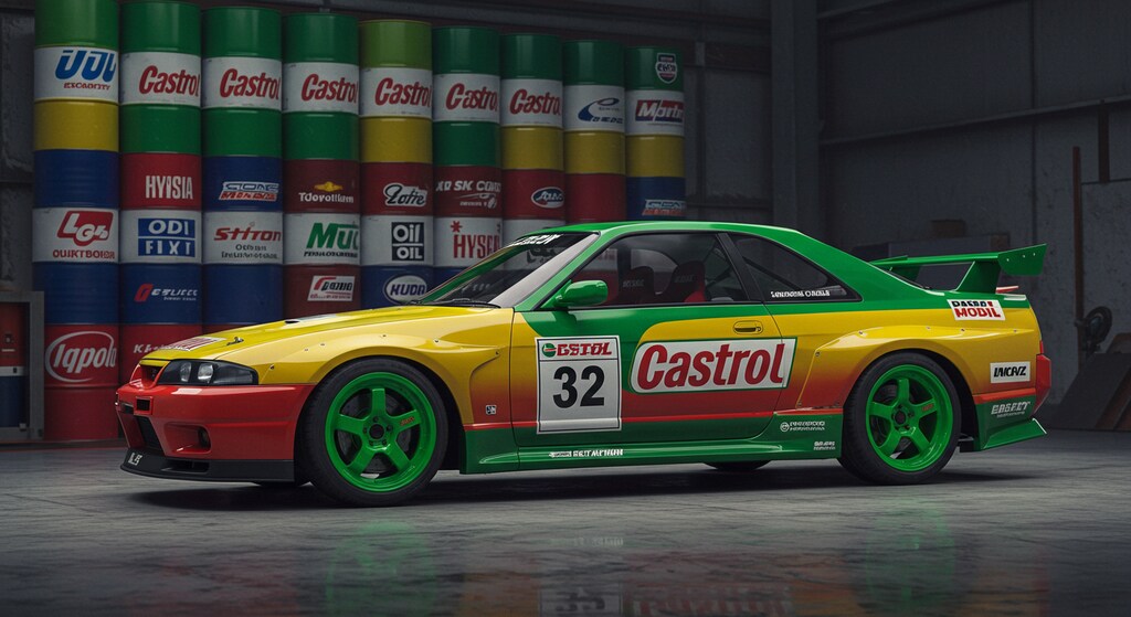 カストロールR33レーシングカー