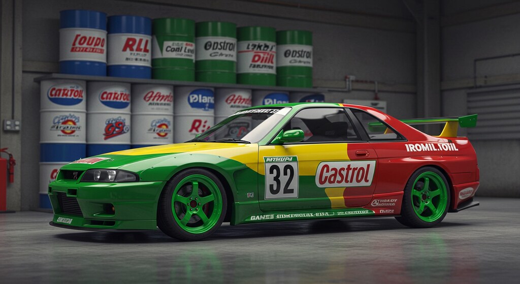 カストロールR33レーシングカー