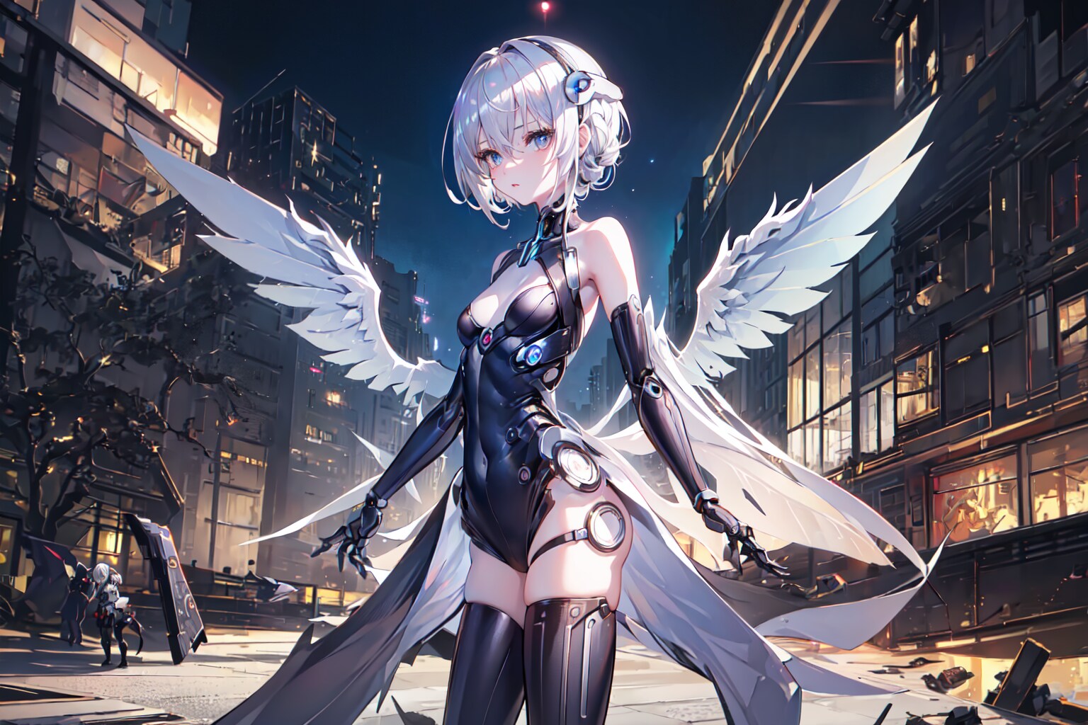 廃墟の中のアンドロイド少女 #2