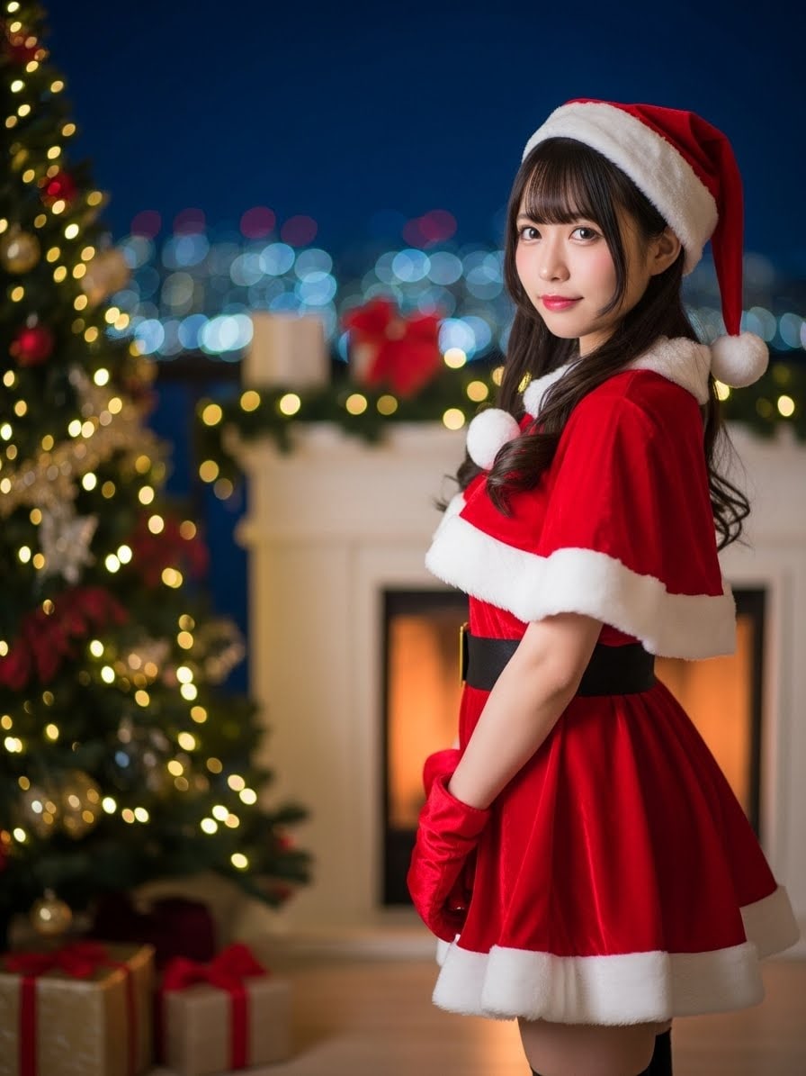 クリスマスイメージガール | の人気AIイラスト・グラビア