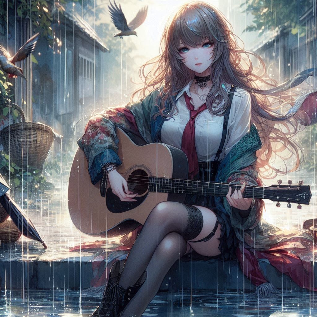 雨のMelody ／ Kinki Kids | の人気AIイラスト・グラビア