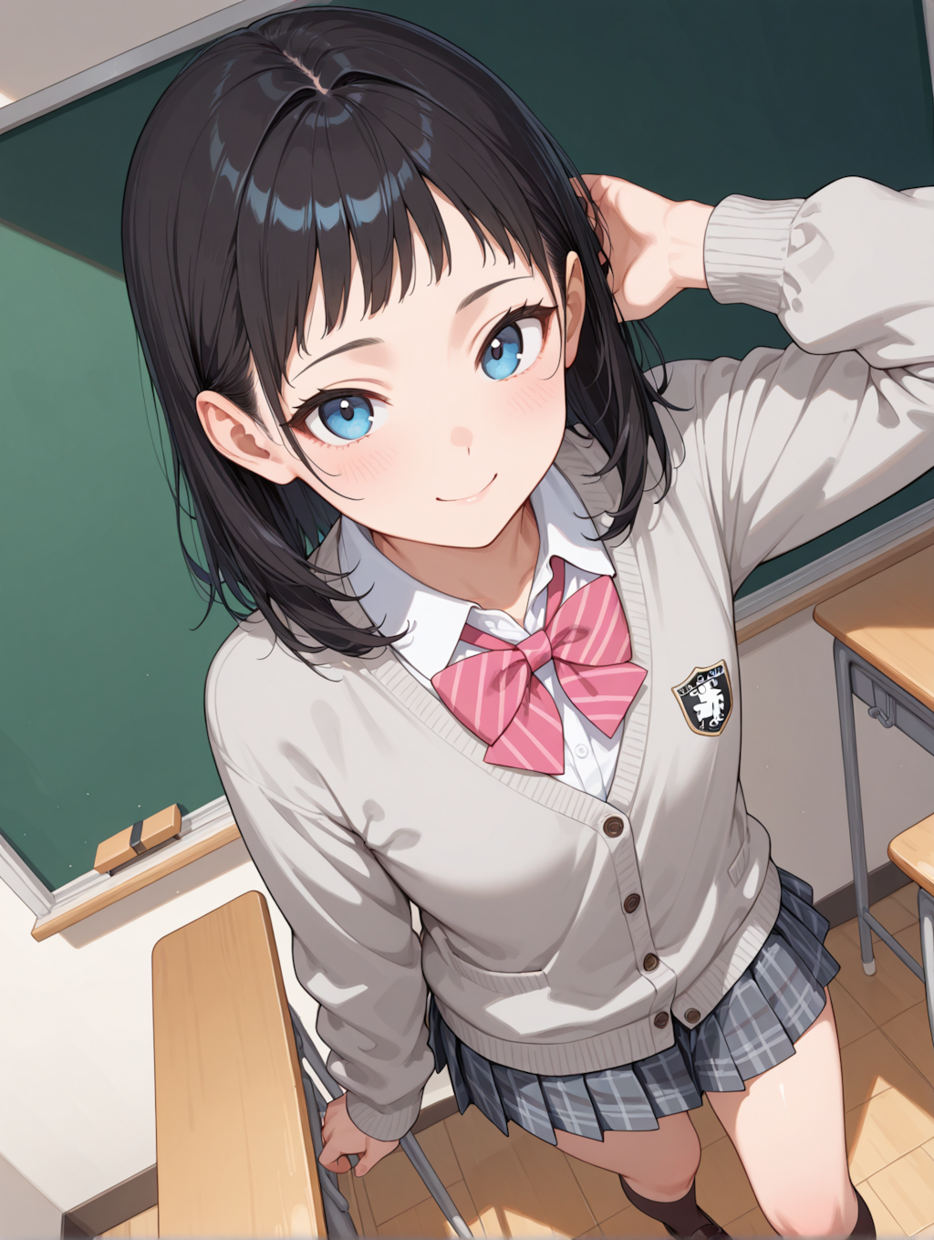 鮎川早紀αの冬制服