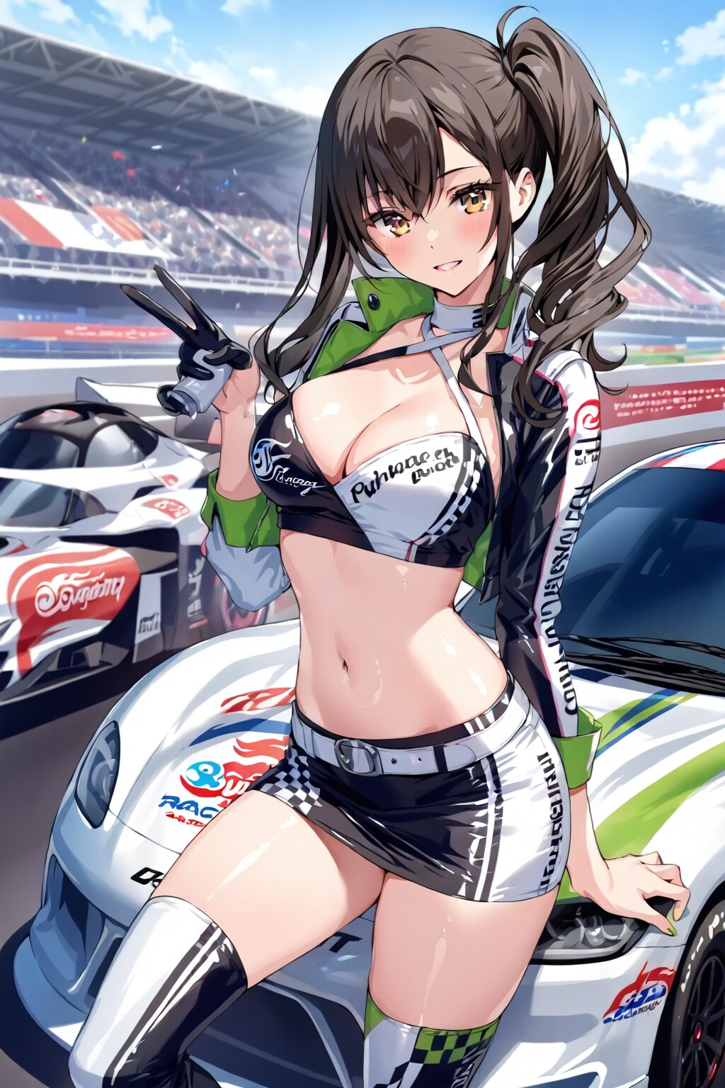 美少女レースクイーン
