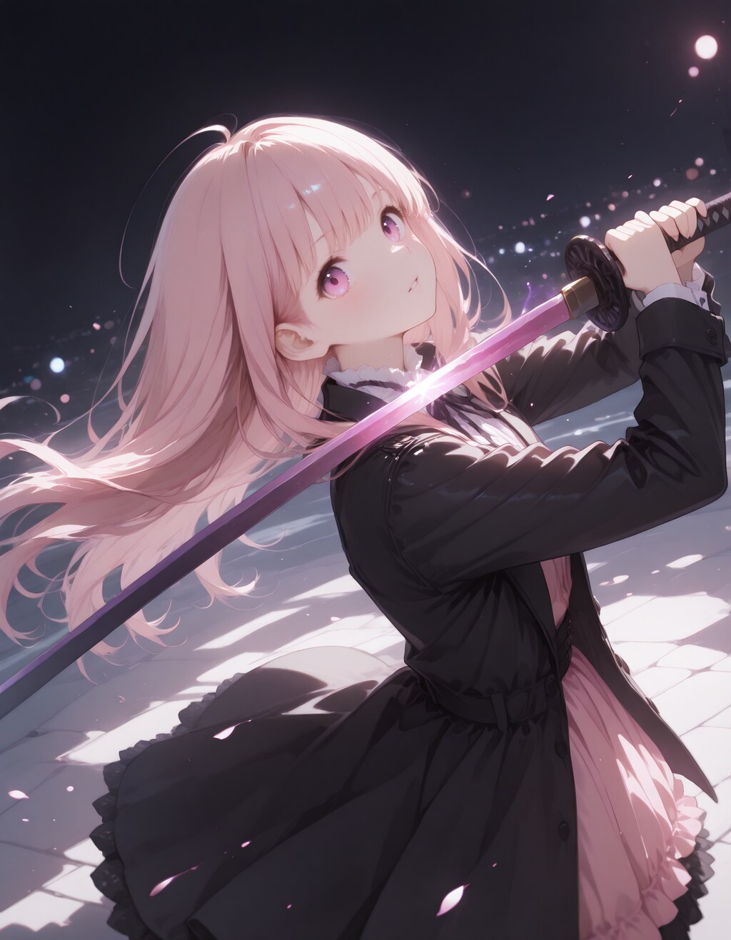 桃色のゴシック女剣士 4