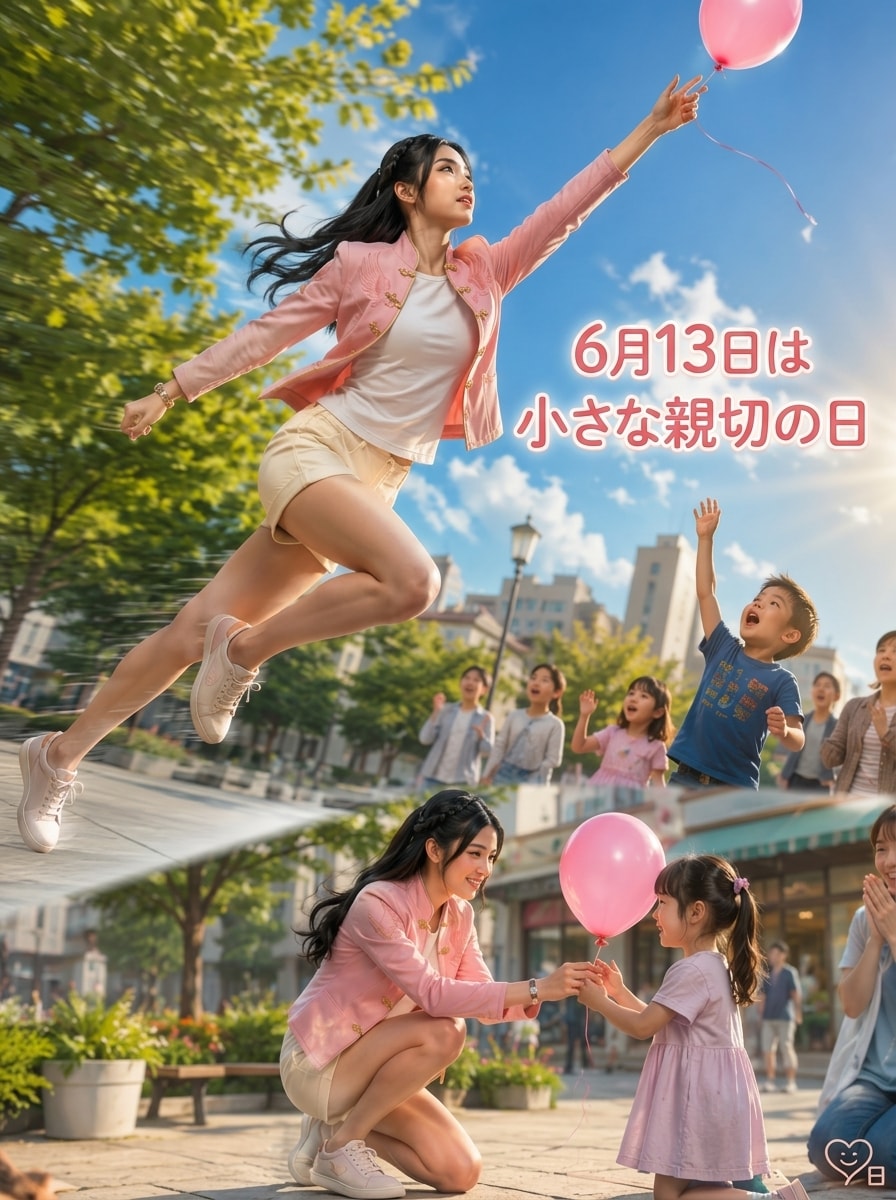 ６月１３日は小さな親切の日