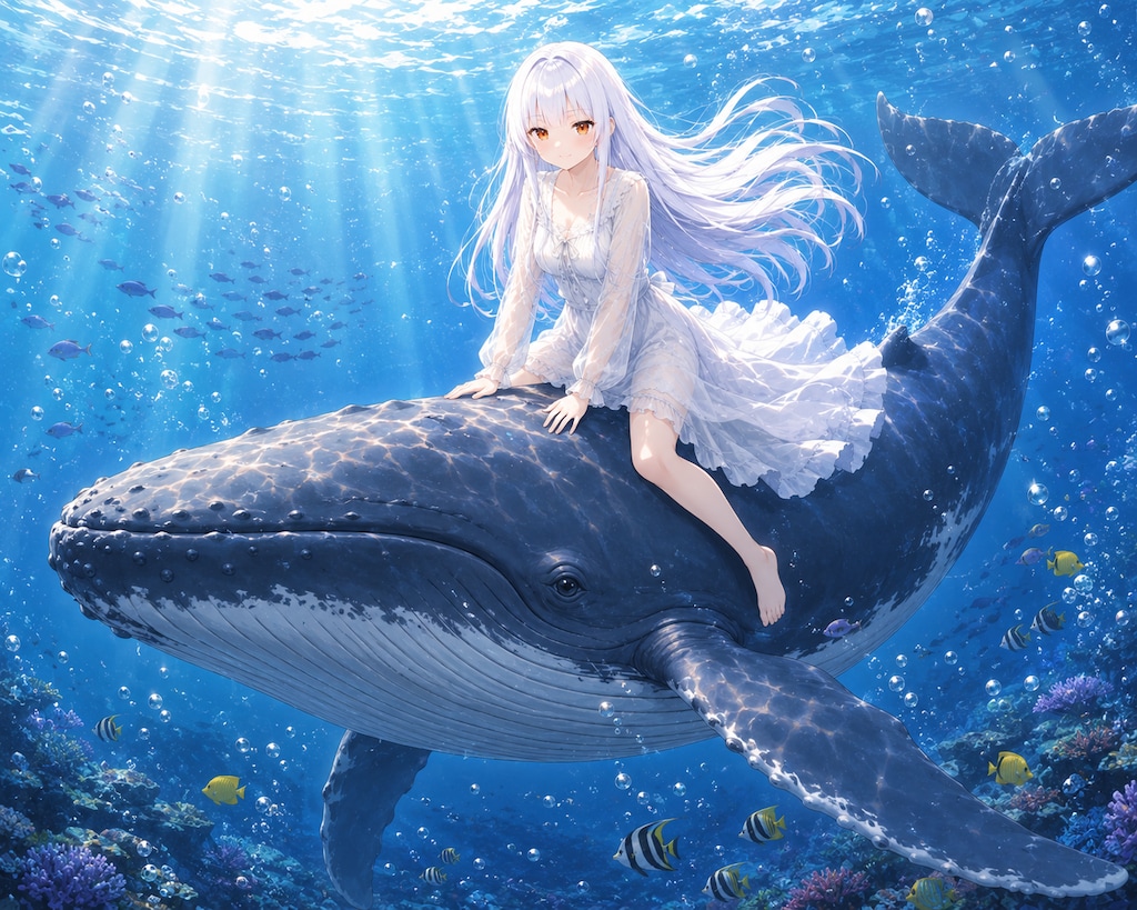 16.「く」→「くじら」霧雨カスミ