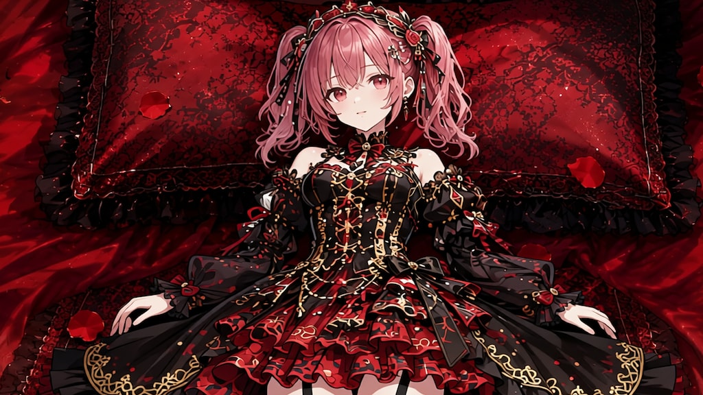 赤髪少女とドレス　その1