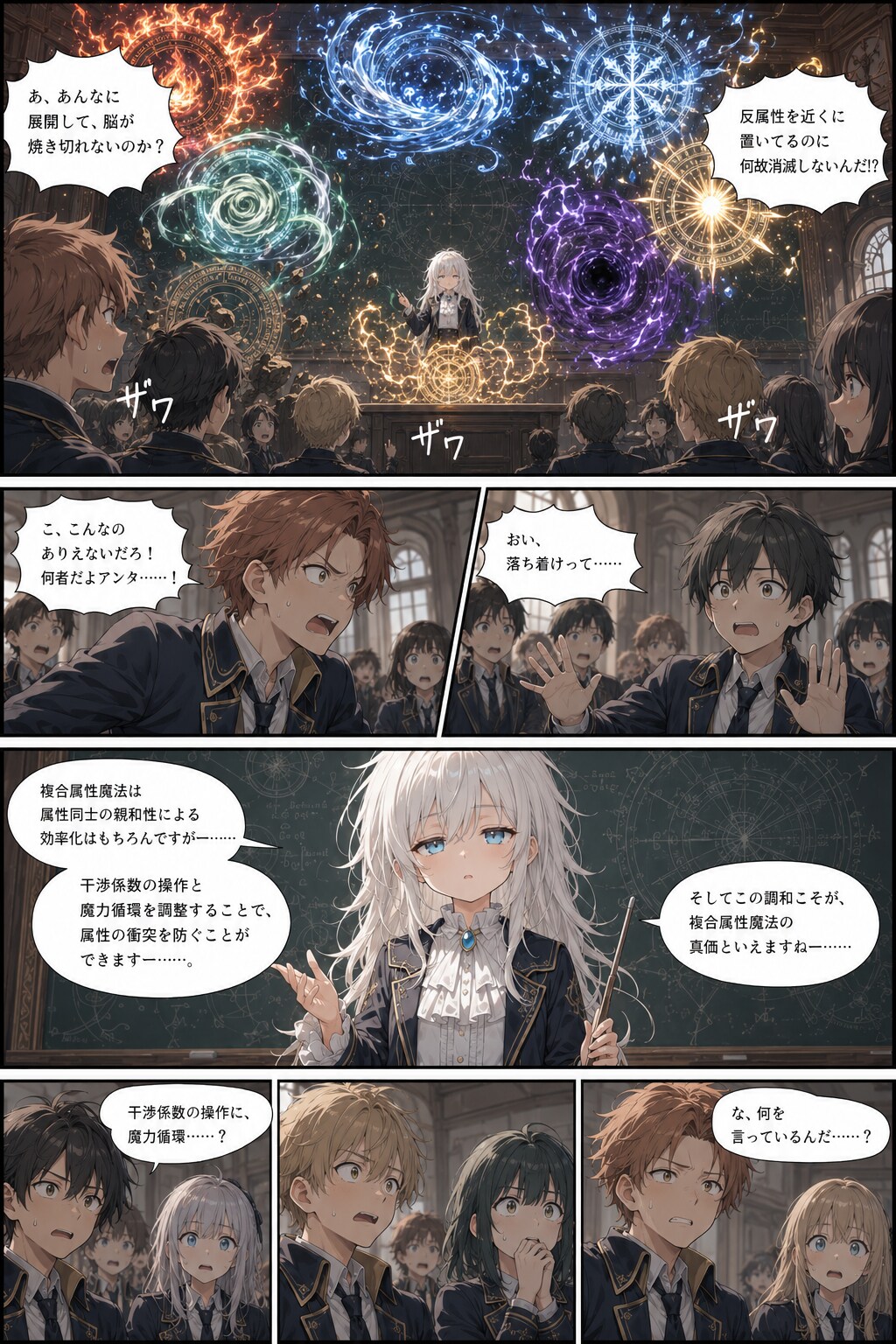 眠たげ講師の複合属性魔法論