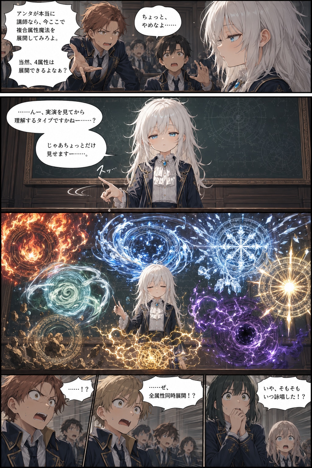 眠たげ講師の複合属性魔法論