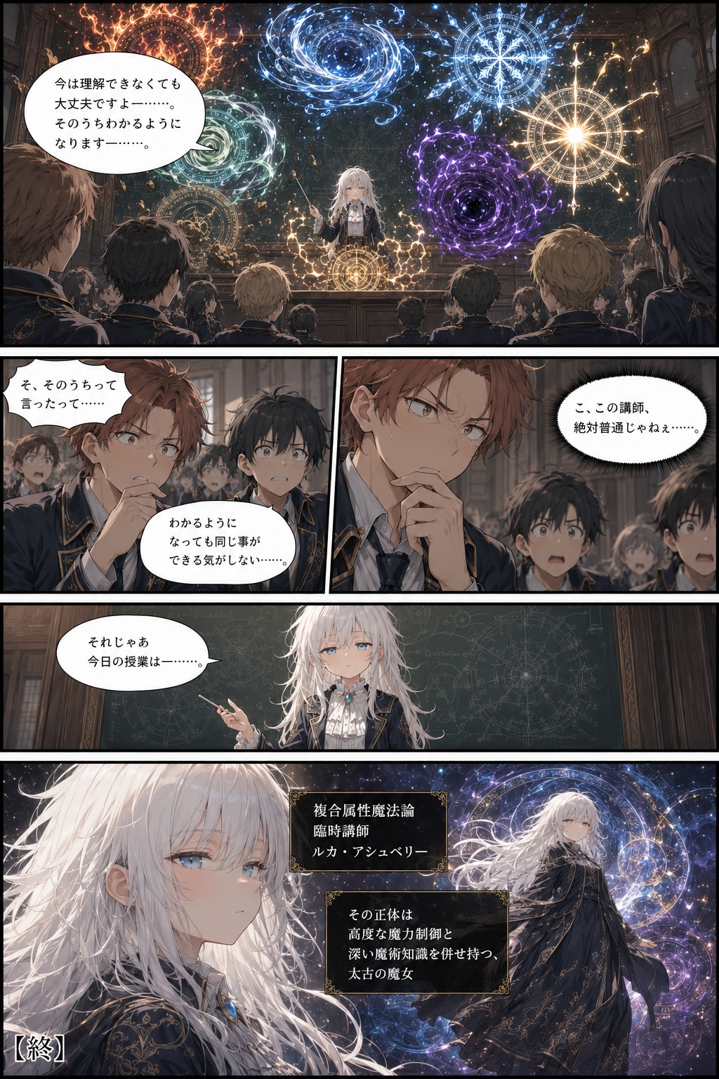 眠たげ講師の複合属性魔法論