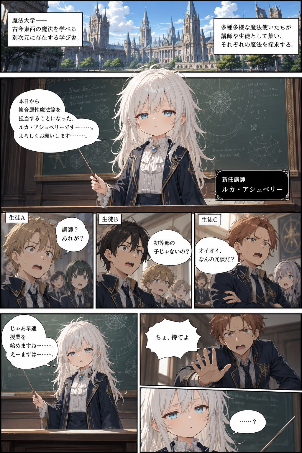 眠たげ講師の複合属性魔法論 | の人気AIイラスト・グラビア