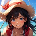 麦わら帽子とショーパン 5枚目