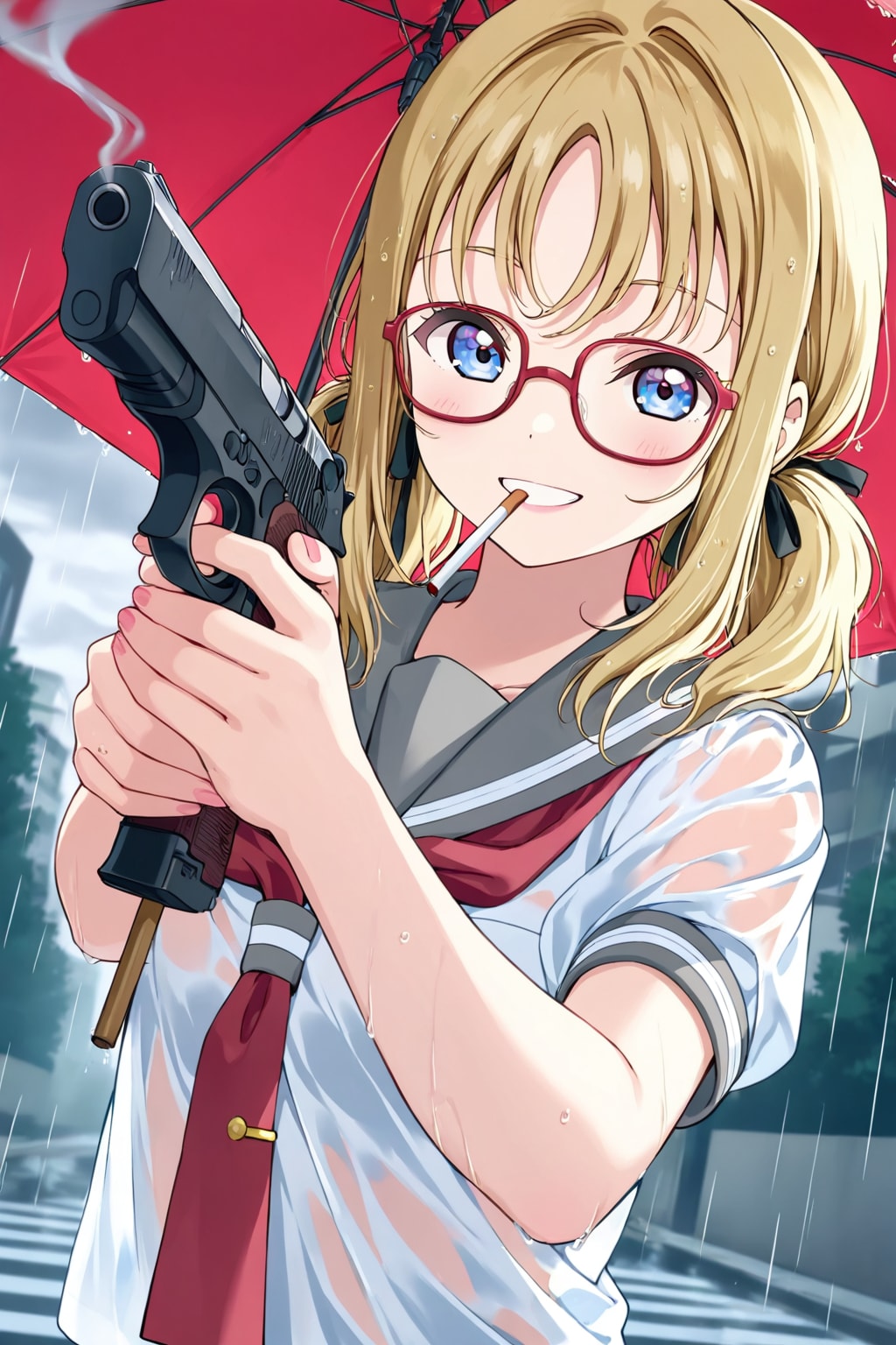 雨に 撃たえばⅡ　　　　　　　　　　　　　　　　　　　　　　🦟 鹿取　千子 🦟（ チコ ） １５