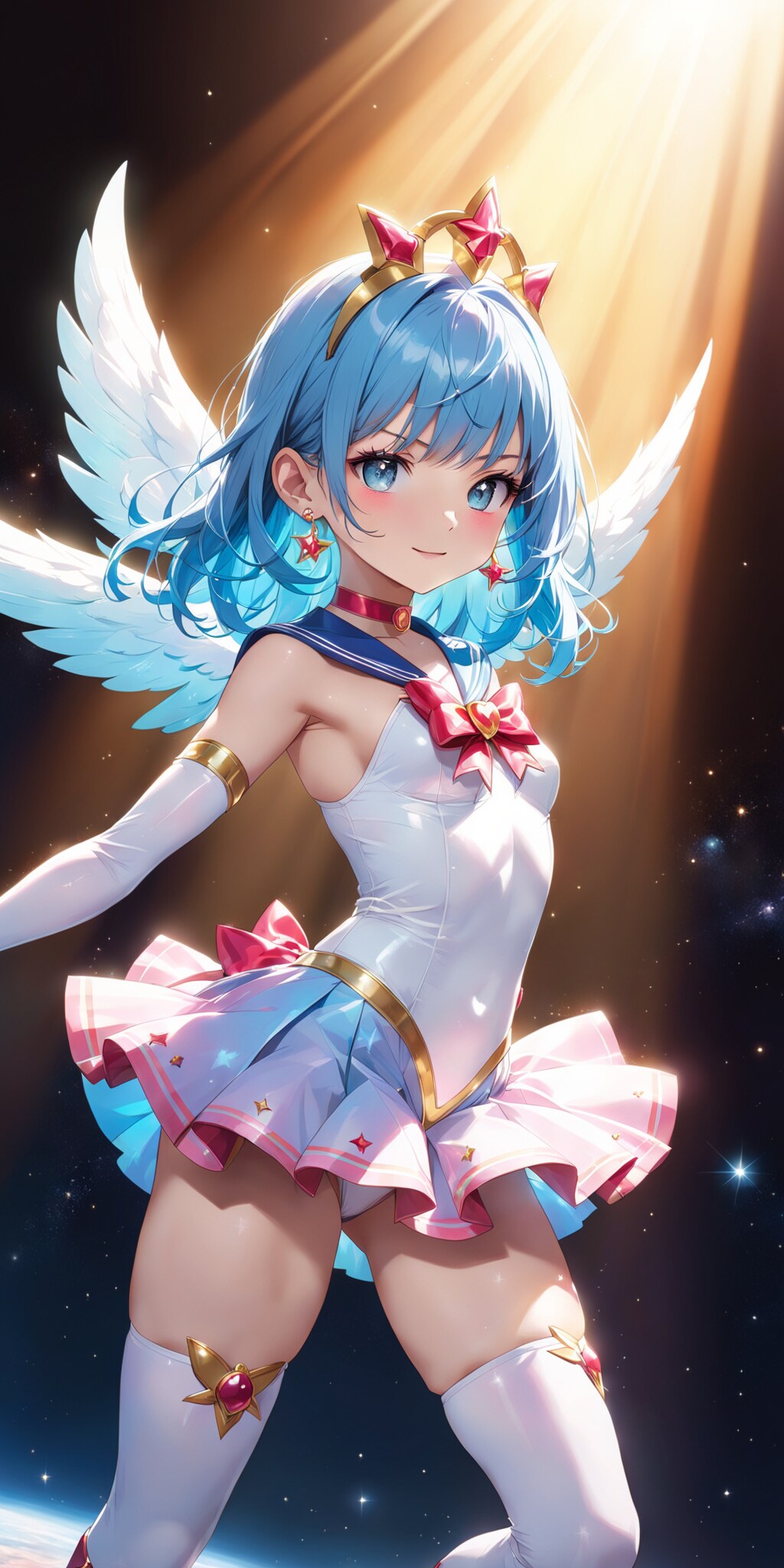 魔法少女（青）