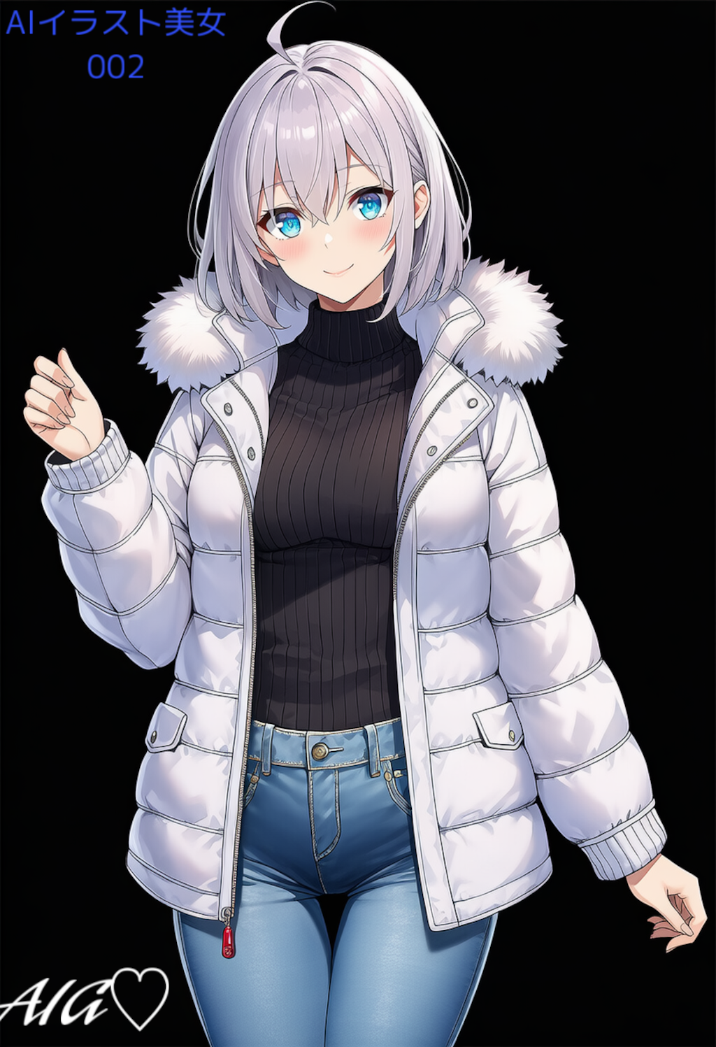 AIイラスト美女002