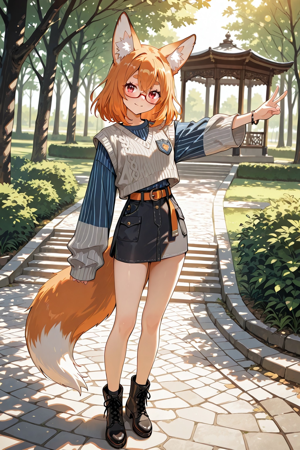緑が多いと落ち着くよその子稲守あやかちゃん