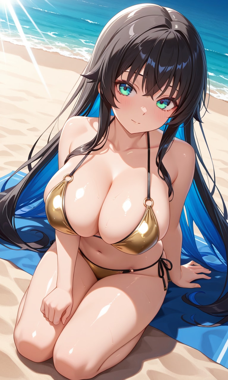 ビキニのお姉さん