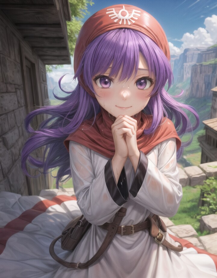 冒険している王女様。