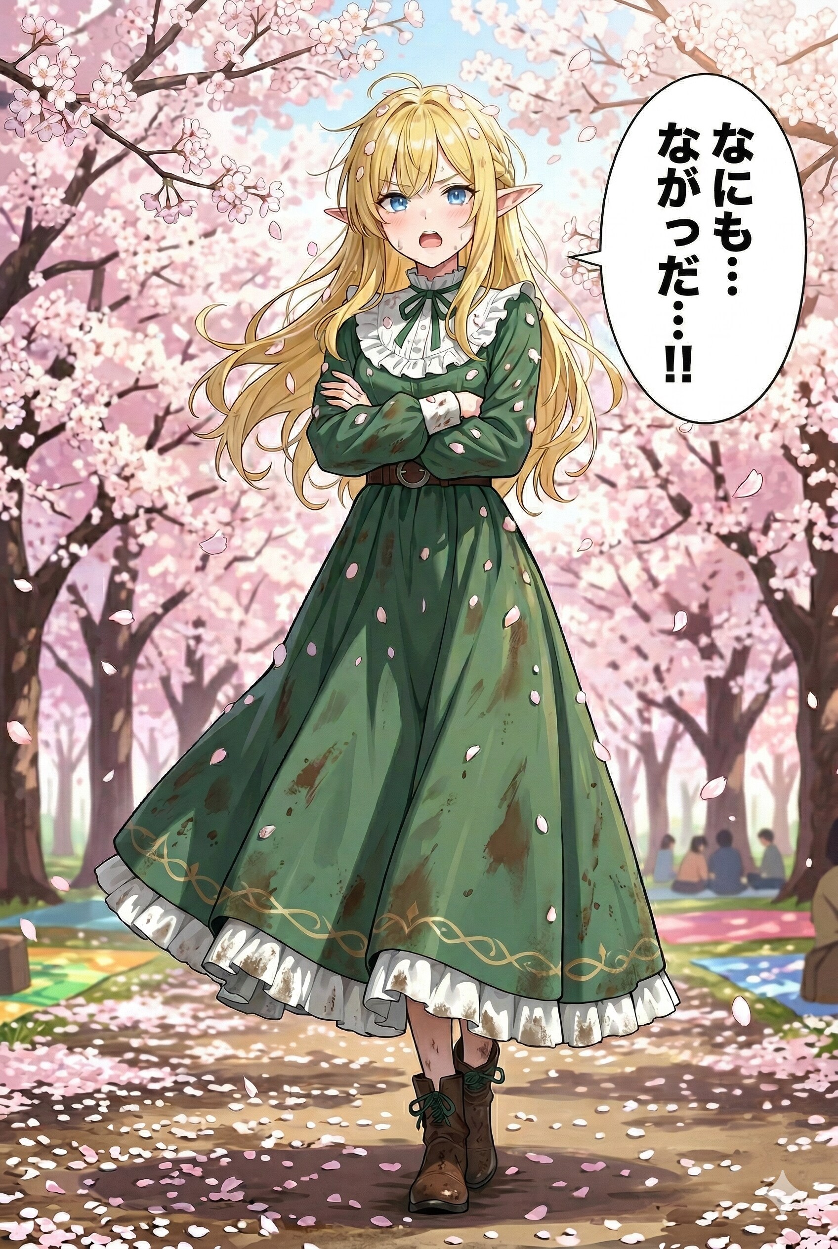 ↑花見で何があった？