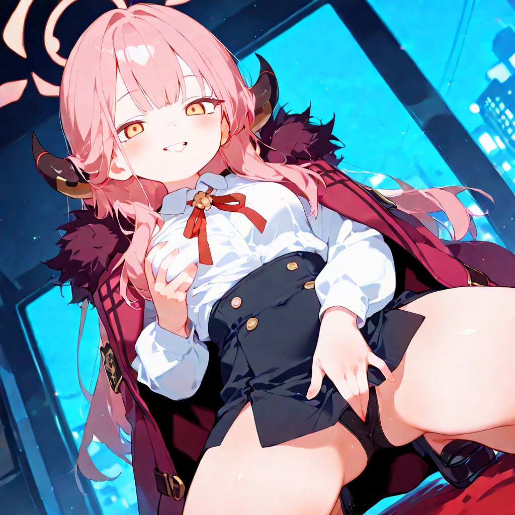 金さえもらえれば…何でもする♡　ブルアカ【アル】 アルちゃん社長に本当にしてもらいました！