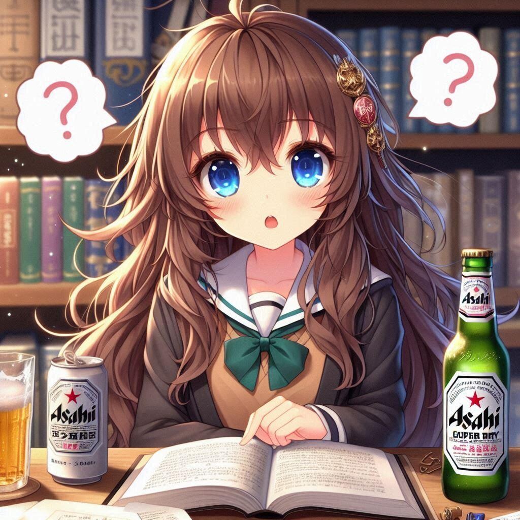 小説を読んで疑問を持つ小さな女の子