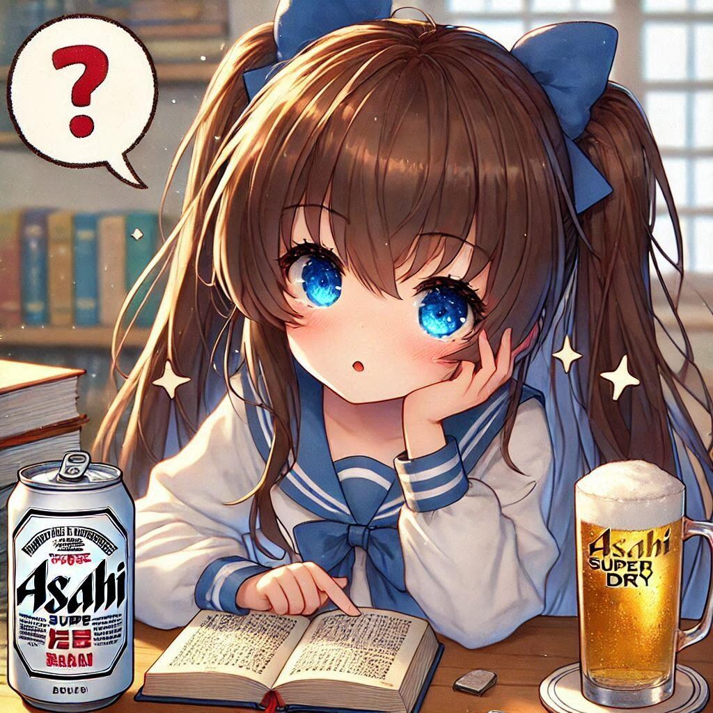 小説を読んで疑問を持つ小さな女の子