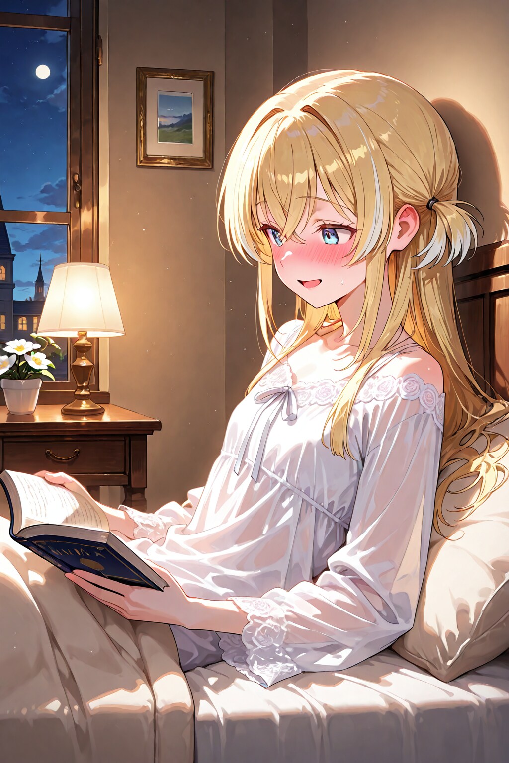 寝る前の一時