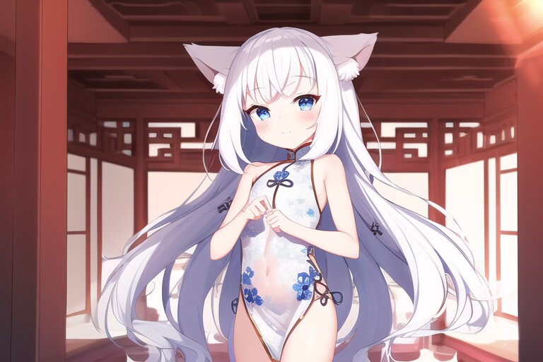 白中華ロリ