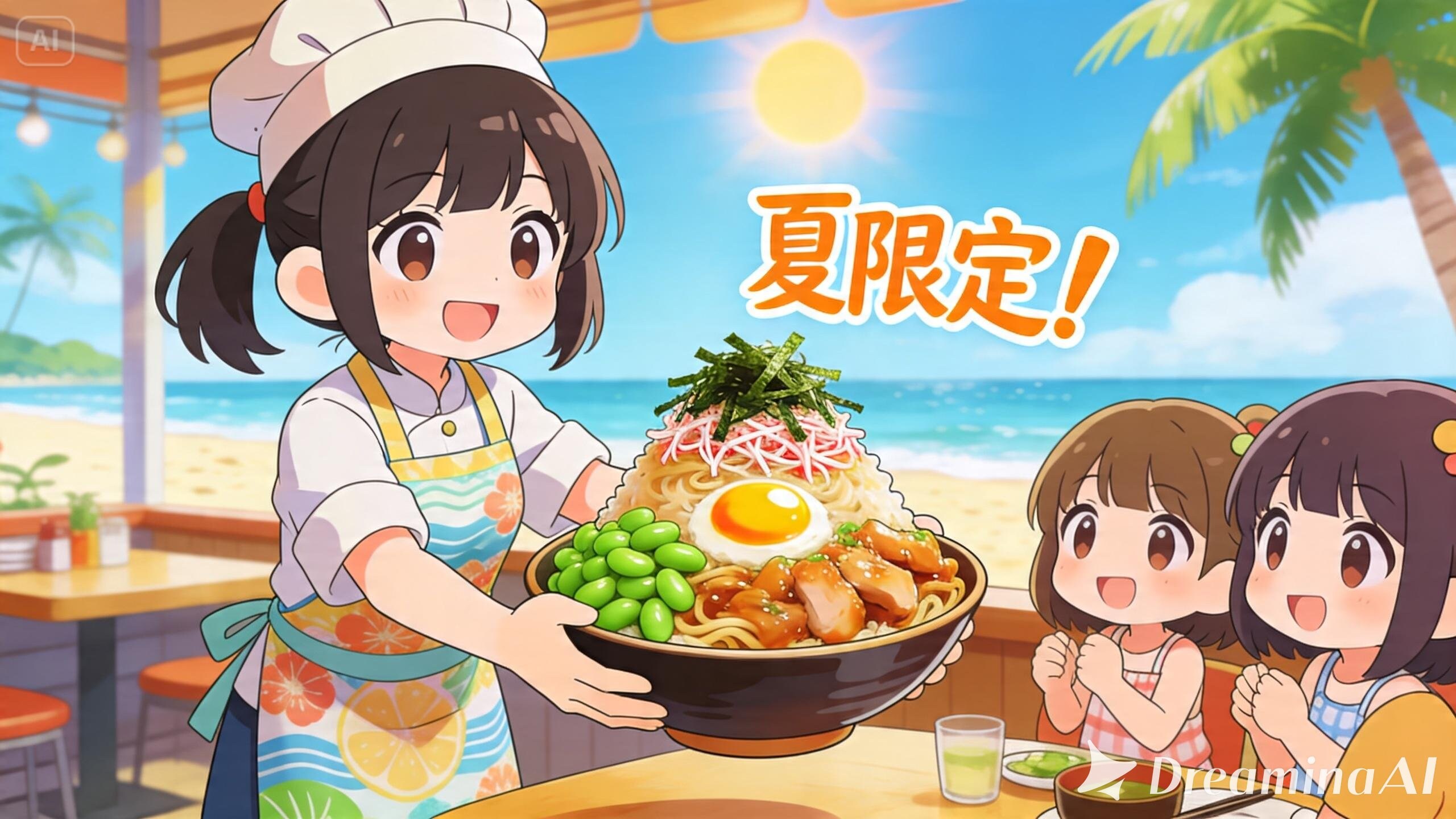 【親子丼】夏限定 | の人気AIイラスト・グラビア
