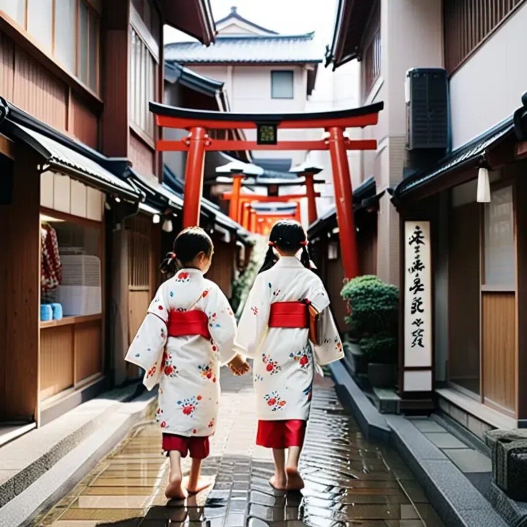 黄昏れて御堂条