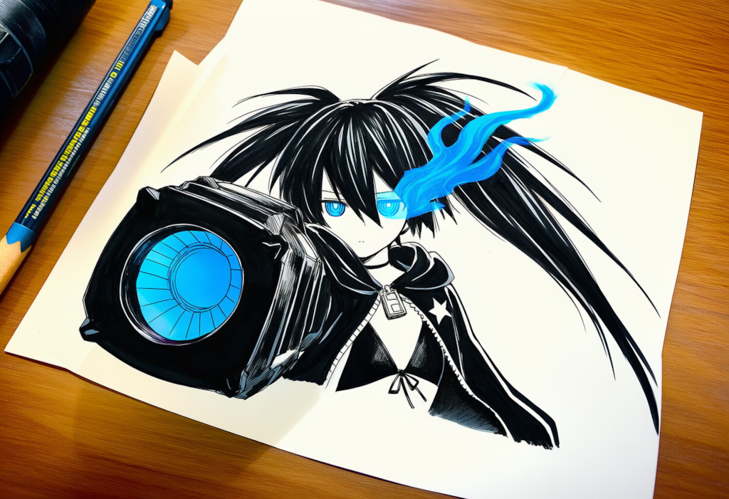 V4,5　ブラックロックシューター　マーカー